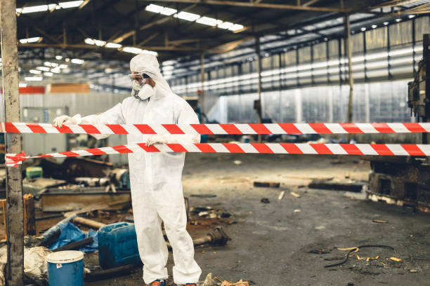 Professional Odor Removal technician working in San Simeon, CA